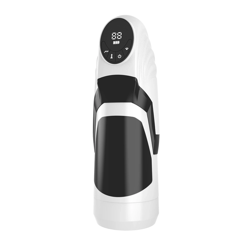 Masturbator Electric Pussy 9 Moduri Vibratii, 9 Moduri Suctiune, USB, TPE Realist, Negru, 25.5 cm, #3, Erotic24.ro