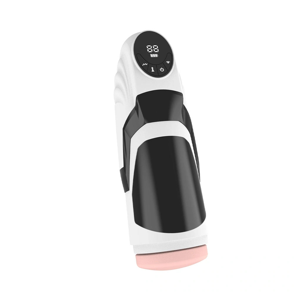 Masturbator Electric Pussy 9 Moduri Vibratii, 9 Moduri Suctiune, USB, TPE Realist, Negru, 25.5 cm, #5, Erotic24.ro