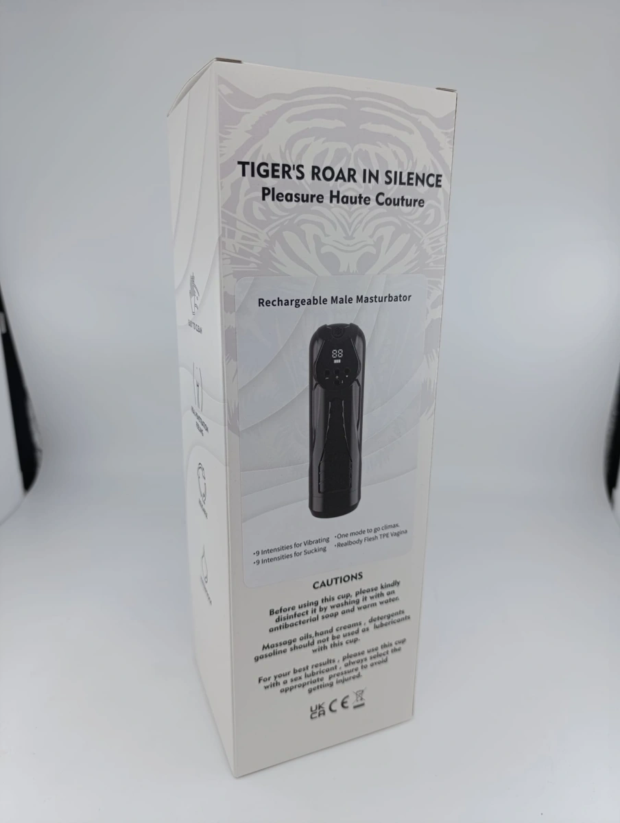 Masturbator Automat Pussy 9 Moduri Vibratii, 9 Moduri Suctiune, USB, TPE Realist, Negru, 27.4 cm, #16, Erotic24.ro