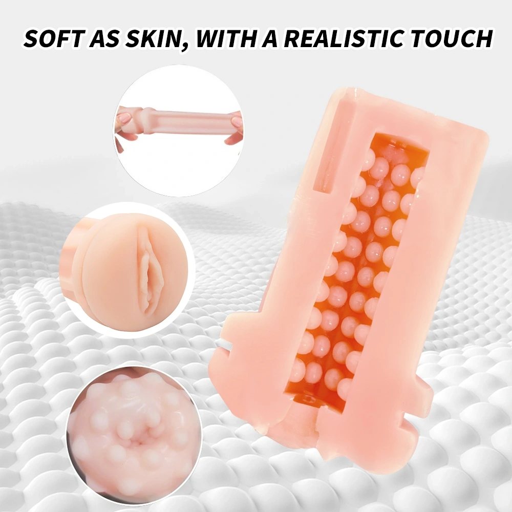 Masturbator Electric 9 Moduri Vibratii, 9 Moduri Suctiune, USB, TPE Realist, Negru, 27.1 cm, #14, Erotic24.ro