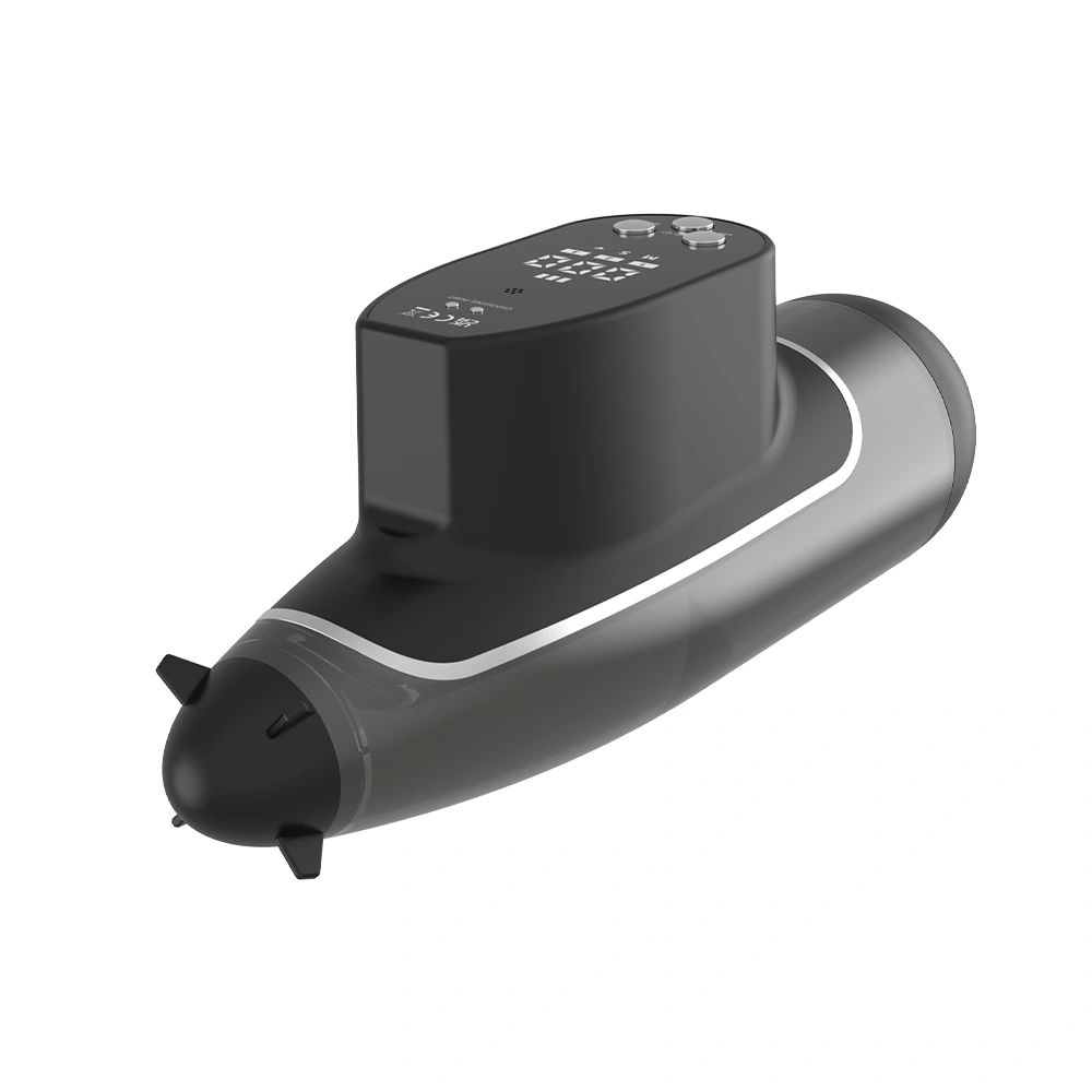 Pompa de Penis Water Bath Submarine, Ecran LCD, USB Magnetic, 26 cm, #6, Erotic24.ro