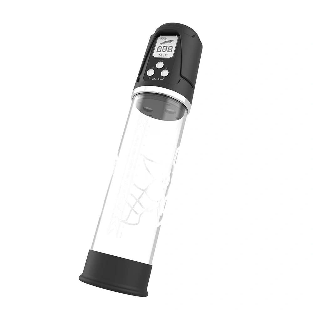 Pompa de Marime Penis Water Bath, Pattern Light Indicator, USB Magnetic, 30 cm, #4, Erotic24.ro