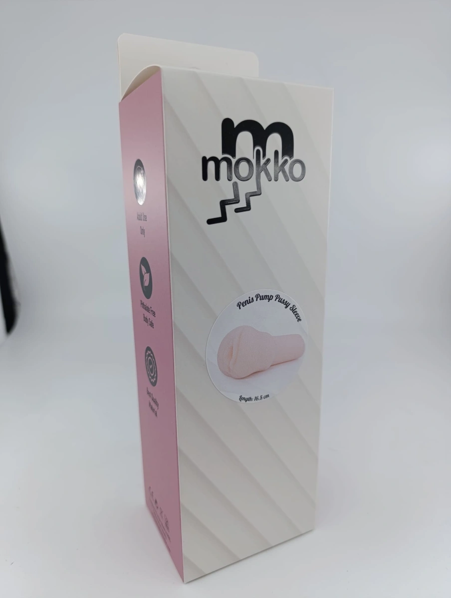 Manson Pentru Pompele de Marire Penis, Vagin, TPE, Natural, Mokko Toys, #8, Erotic24.ro