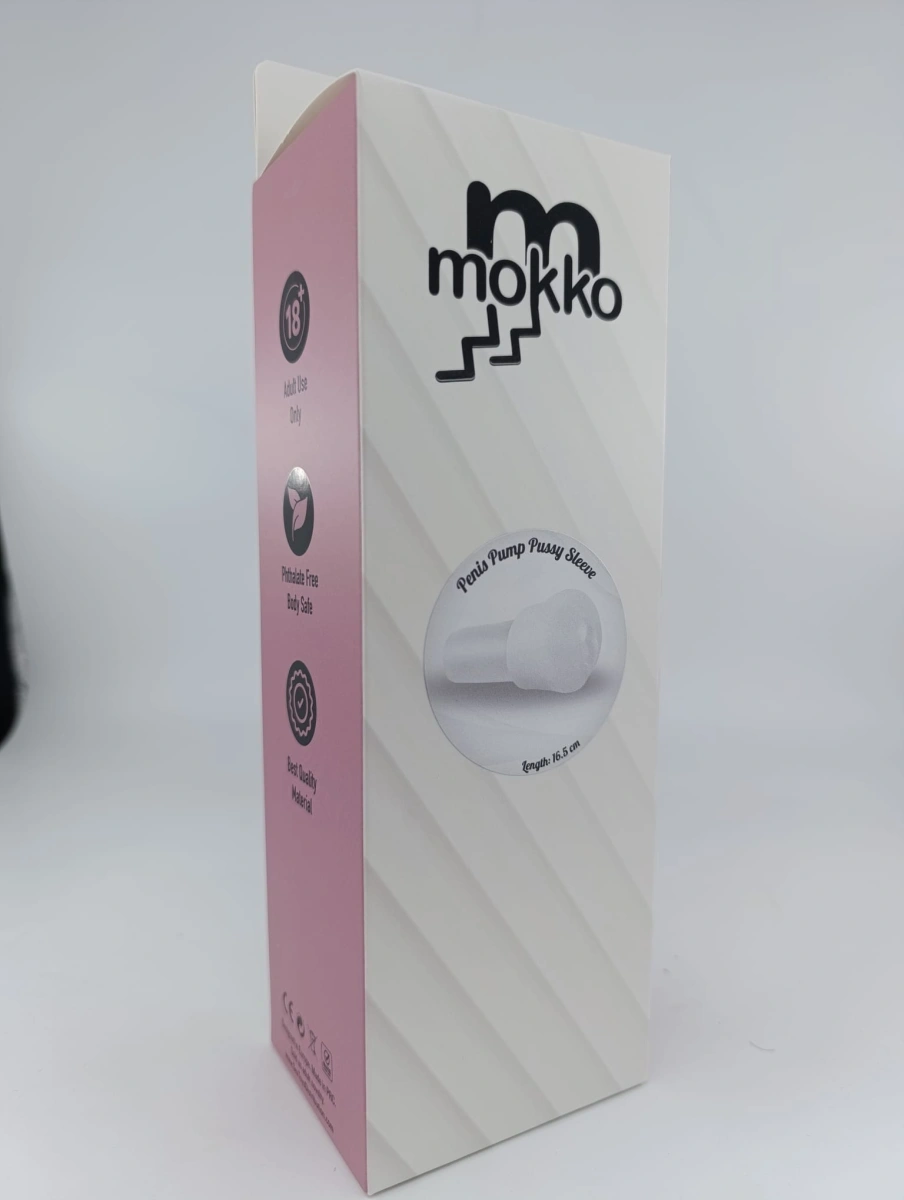 Manson Pentru Pompele de Marire Penis, Vagin, TPE, Transparent Mokko Toys, #5, Erotic24.ro