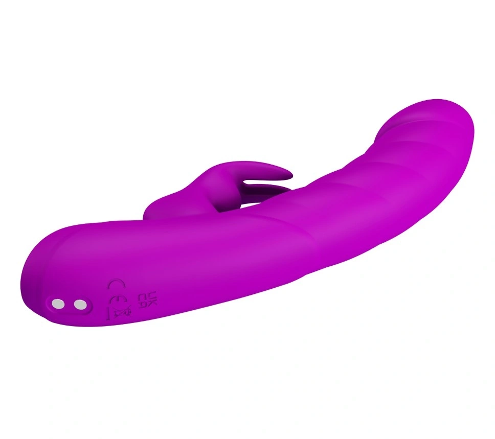 Vibrator Iepuras Monica, 10 Moduri Vibratii Puternice, Silicon, USB Magnetic, Mov, 15.8 cm, #6, Erotic24.ro