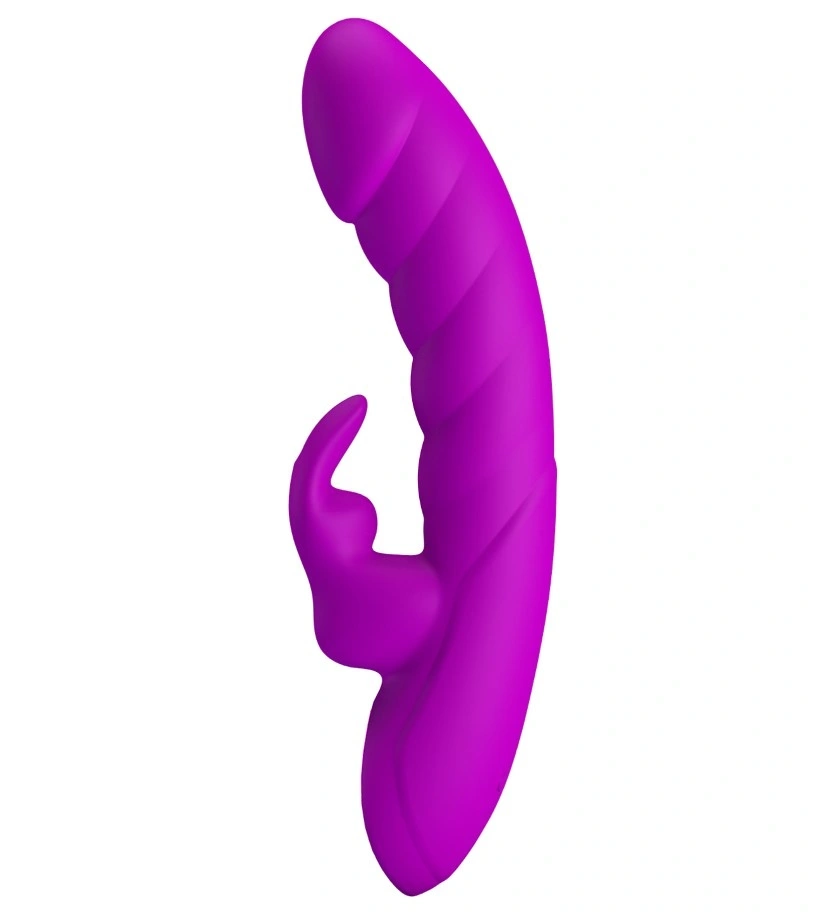 Vibrator Iepuras Monica, 10 Moduri Vibratii Puternice, Silicon, USB Magnetic, Mov, 15.8 cm, #3, Erotic24.ro