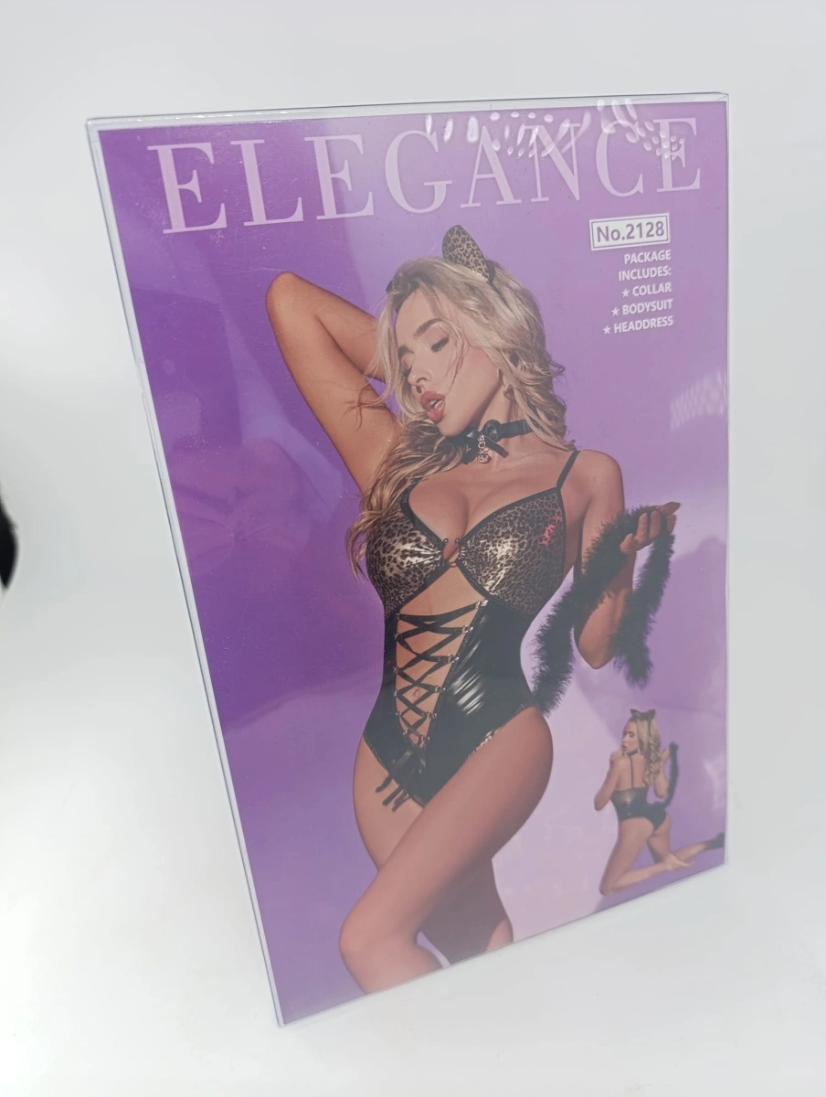 Costumatie Sexy 3 Piese Cat Woman, Negru, S-L, Nr. 7, Erotic24.ro