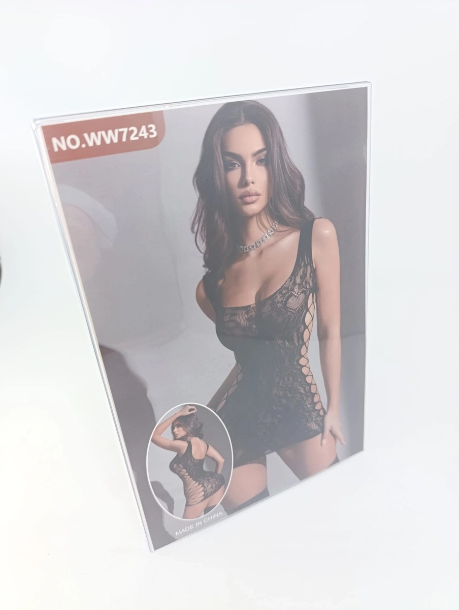 Rochie Mini Seducatoare Mimi, Negru, S-L, #6, Erotic24.ro