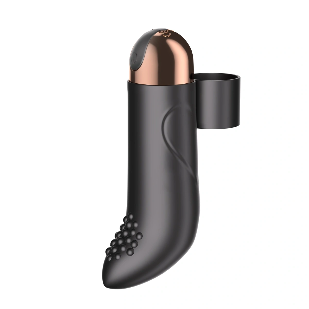 Vibrator Clit Touch, 10 Moduri Vibratii, Silicon si ABS, USB, Negru, 8.7 cm, Guilty Toys, #1, Erotic24.ro