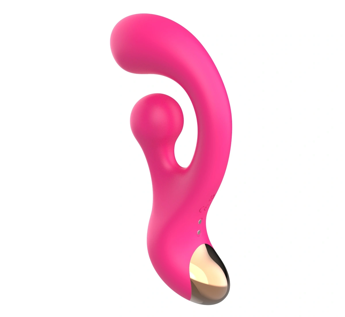 Vibrator Rabbit Sani, 10 Moduri Vibratii, 10 Moduri Rotatii pentru Stimulatorul Clitoridian, Silicon, USB Magnetic, Roz, 17.7 cm, #2, Erotic24.ro