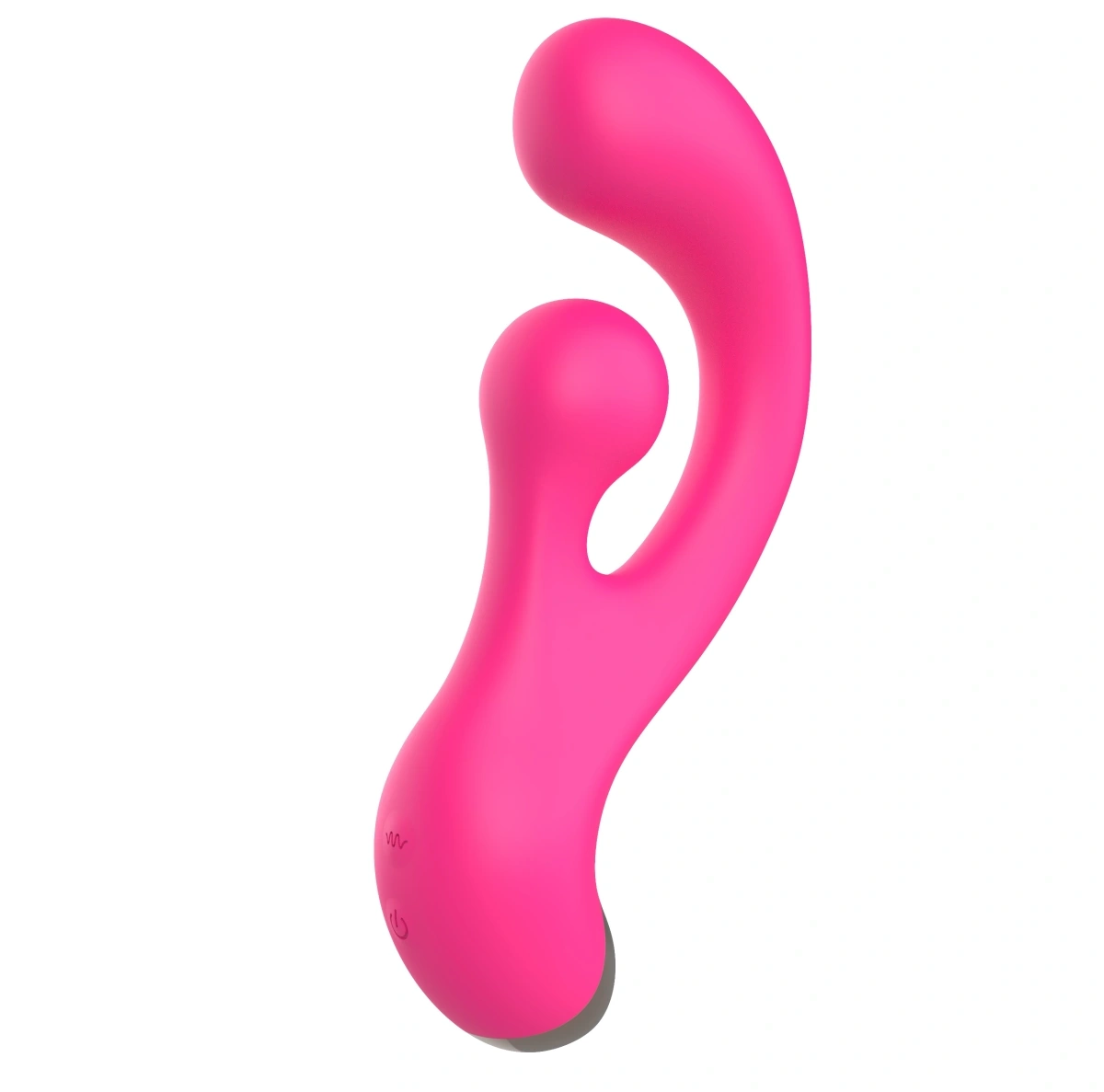 Vibrator Rabbit Sani, 10 Moduri Vibratii, 10 Moduri Rotatii pentru Stimulatorul Clitoridian, Silicon, USB Magnetic, Roz, 17.7 cm, #3, Erotic24.ro