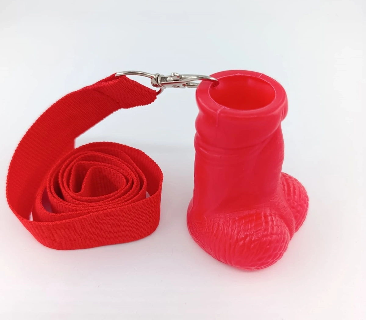 Shot cu Snur, Plastic ABS, Rosu, #1, Erotic24.ro
