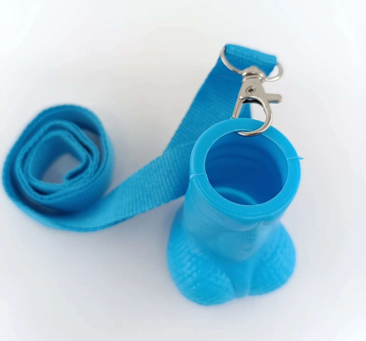 Shot cu Snur, Plastic ABS, Albastru, #2, Erotic24.ro