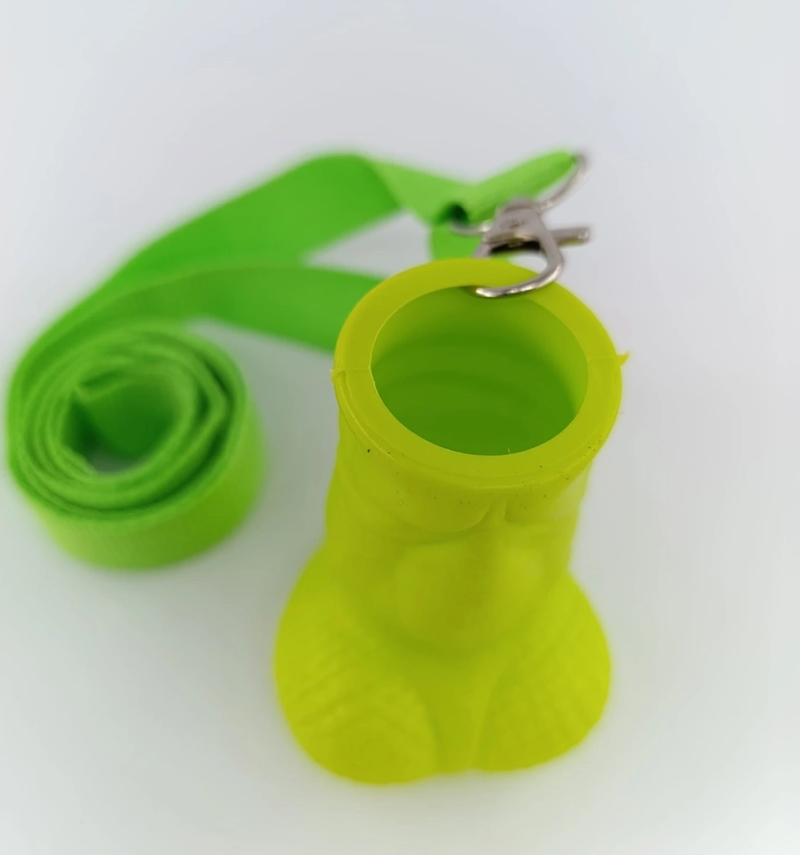 Shot cu Snur, Plastic ABS, Verde, #2, Erotic24.ro