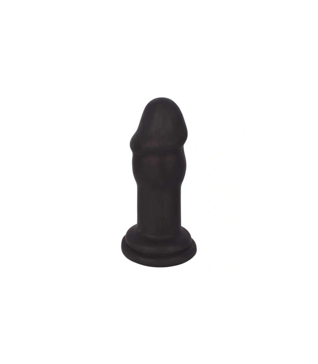 Dop Anal Jock Mega, PVC, Negru, 18 cm