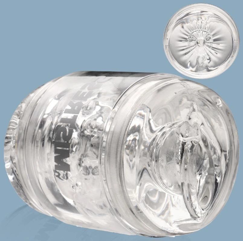 Masturbator Double Shot Vagin-Anus, Transparent, #4, Erotic24.ro