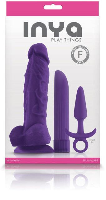 Set 3 Piese Inya Play Things Mov, Nr. 2, Erotic24.ro