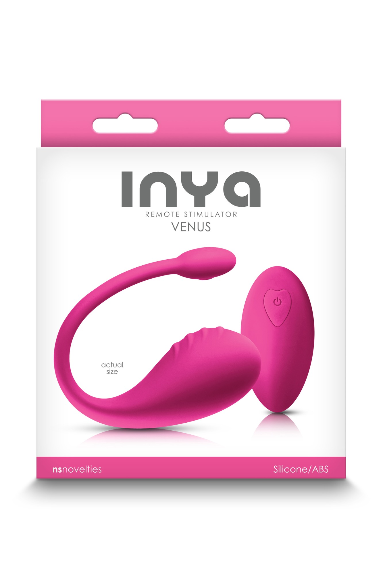 Vibrator Cuplu Inya Venus Remote Control, 10 Moduri Vibratii, Silicon, USB, Roz, #3, Erotic24.ro