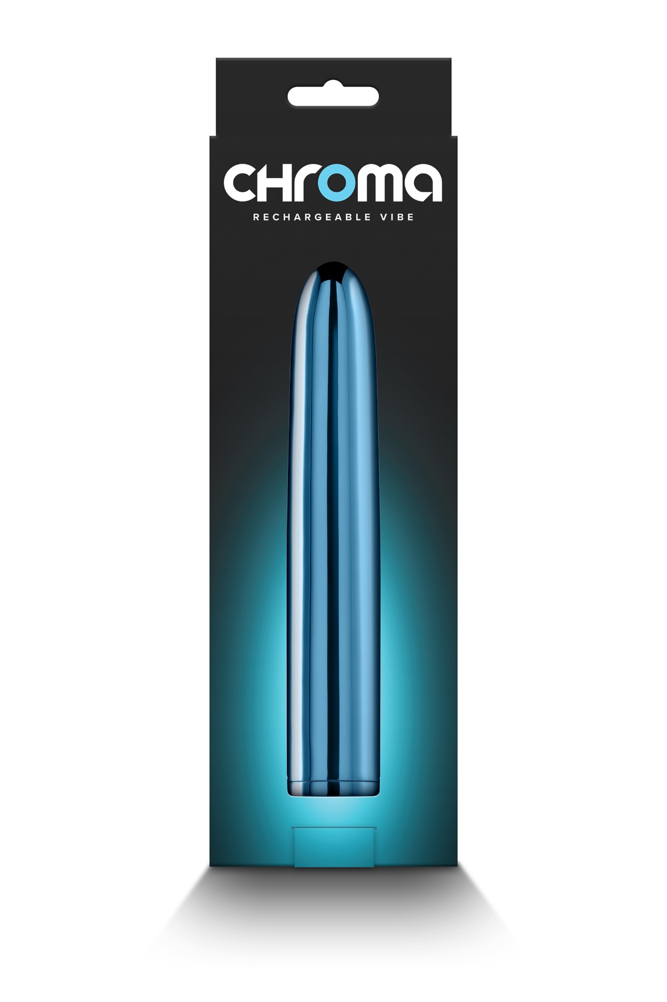 Vibrator Chroma, 10 Moduri Vibratii, ABS, USB, Albastru, 17 cm, #3, Erotic24.ro