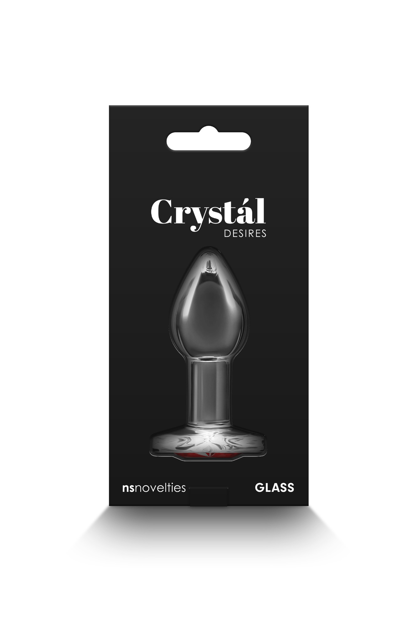 Dop Anal Crystal Desires Red Heart, Sticla, 7.2 cm, #4, Erotic24.ro