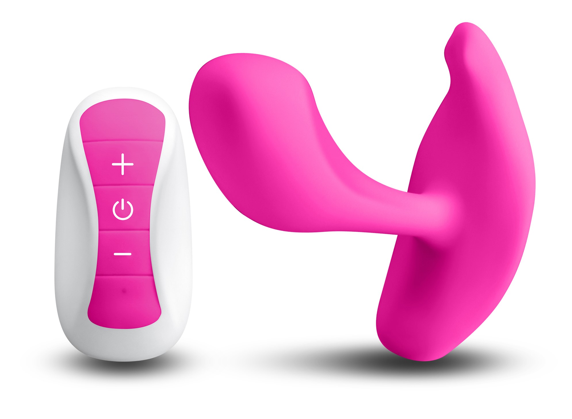 Stimulator Punctul G Eros, 10 Moduri Vibratii, Silicon, USB, Remote Control, Roz, 10 cm