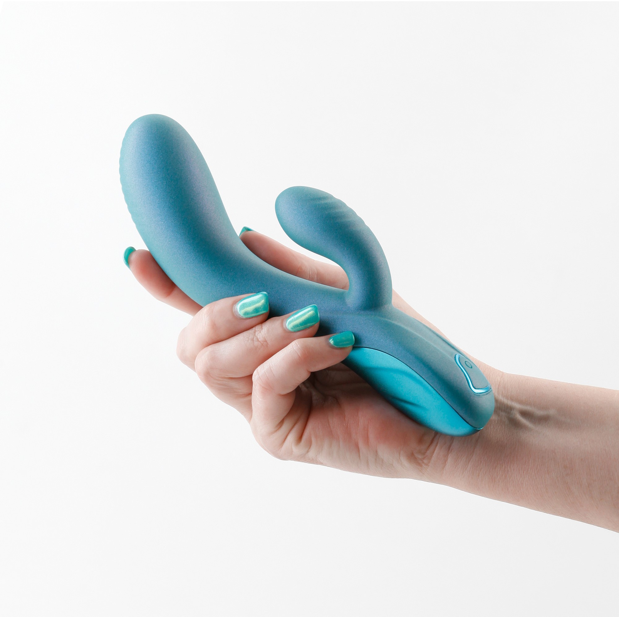 Vibrator Royals Regent, 10 Moduri Vibratii, Silicon, USB, Verde, 19.3 cm, #2, Erotic24.ro