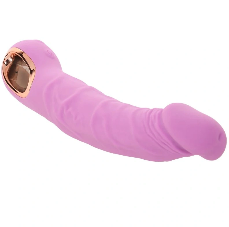 Vibrator INYA Flex, 10 Moduri Vibratii, Silicon, USB, Roz, 22 cm, #2, Erotic24.ro