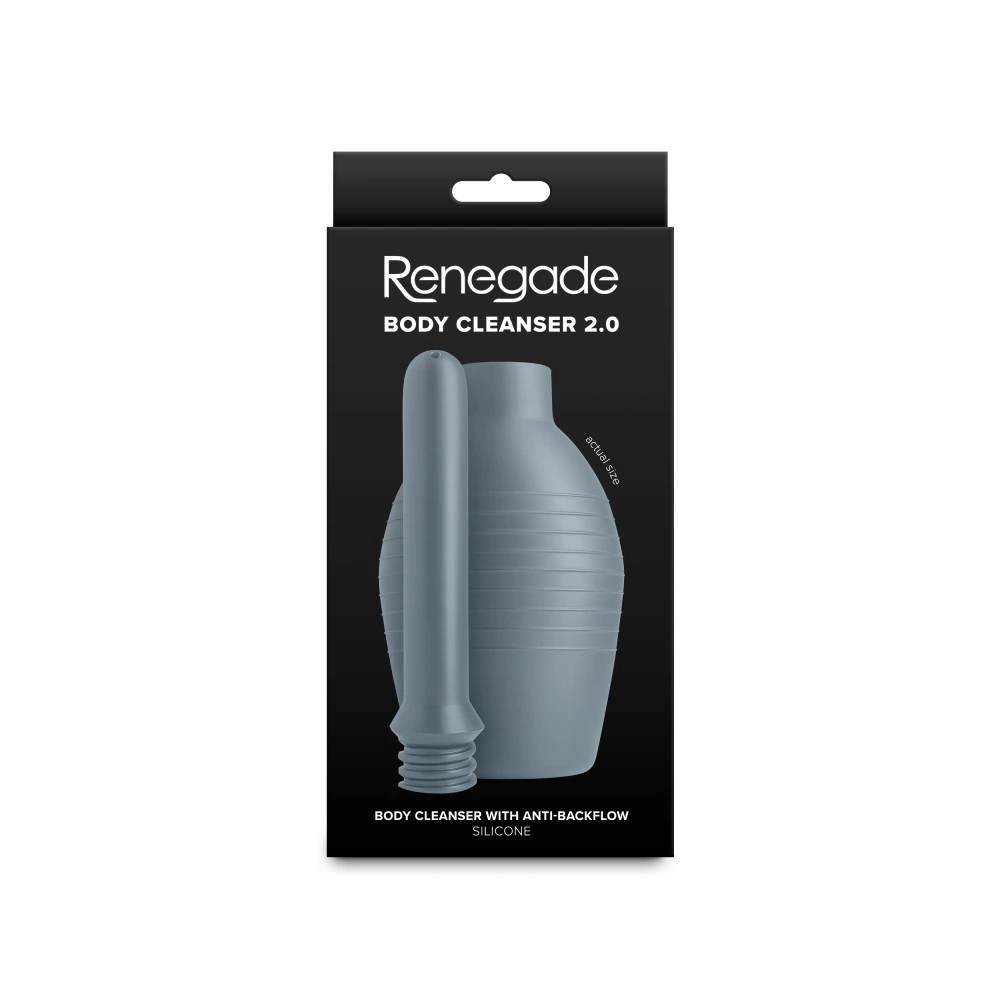 Irigator Renegade Body Cleanser 2.0, Gri, Nr. 3, Erotic24.ro