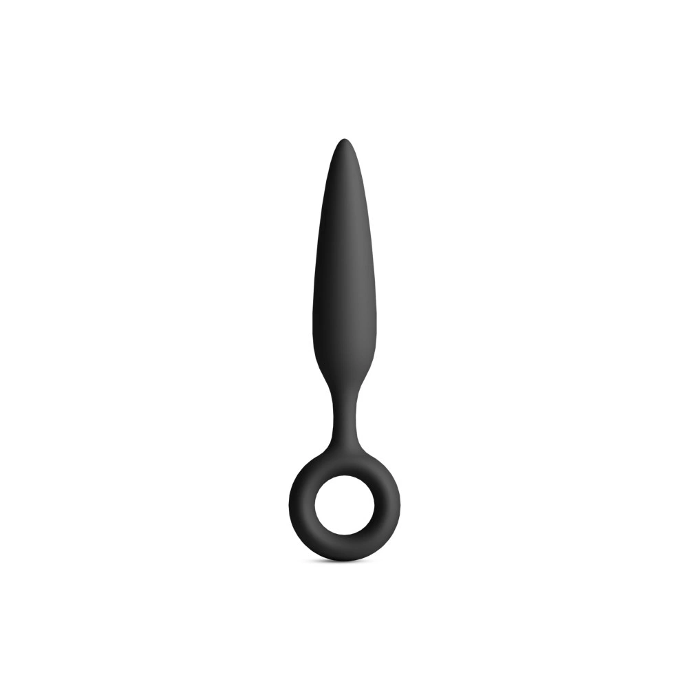 Dop Anal Renegade Slide, Silicon, Negru, 12.7 cm, #1, Erotic24.ro