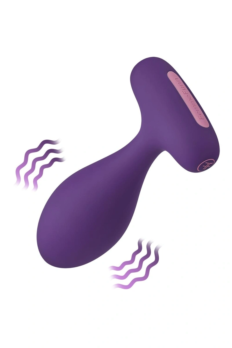 Vibrator Anal PLUA Remote Control, 10 Moduri Vibratii, Mod Climax, Silicon, USB, Mov, 11.1 cm, #2, Erotic24.ro