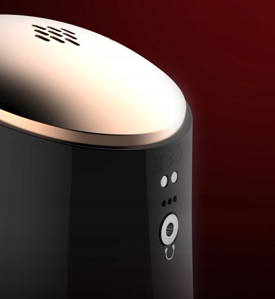 Masturbator New Era Sucking-Vibrating, USB, 24.7 cm, #5, Erotic24.ro