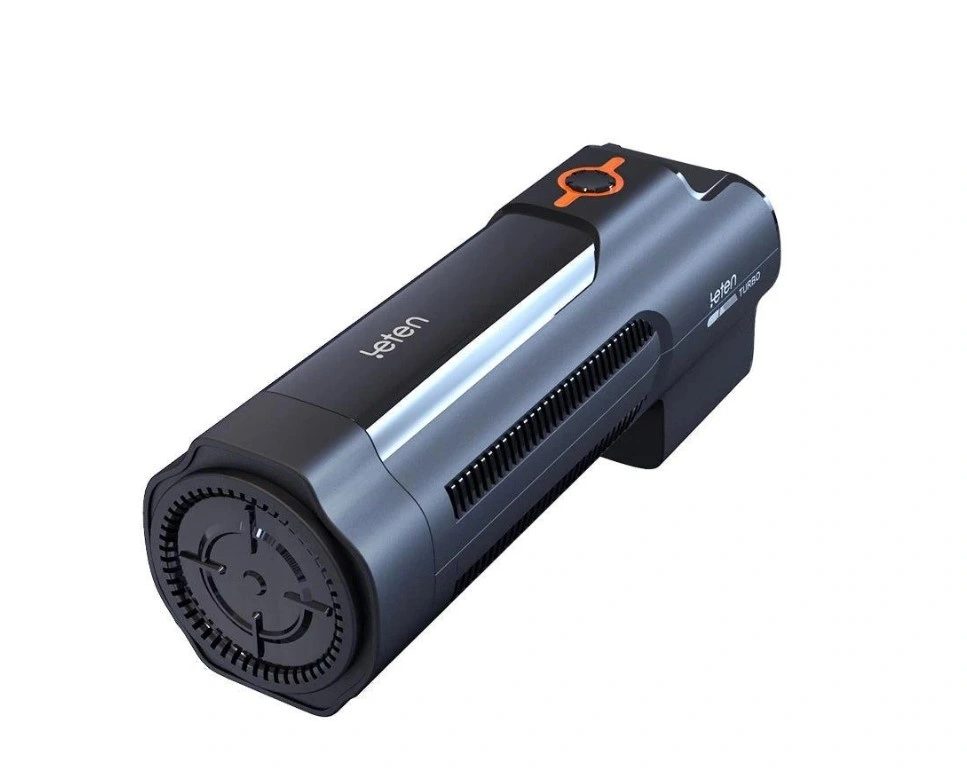 Masturbator Leten The King of the Gun, 10 Moduri Telescopice, USB, Negru, #4, Erotic24.ro