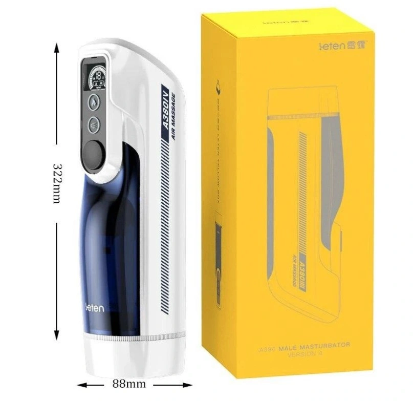 Masturbator A380 Version 4 Vagin, Functii de Impingere si Incalzire, USB, #6, Erotic24.ro