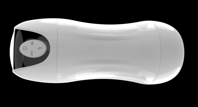 Masturbator Max Automatic Vibrating&Sucking USB Alb, #20, Erotic24.ro