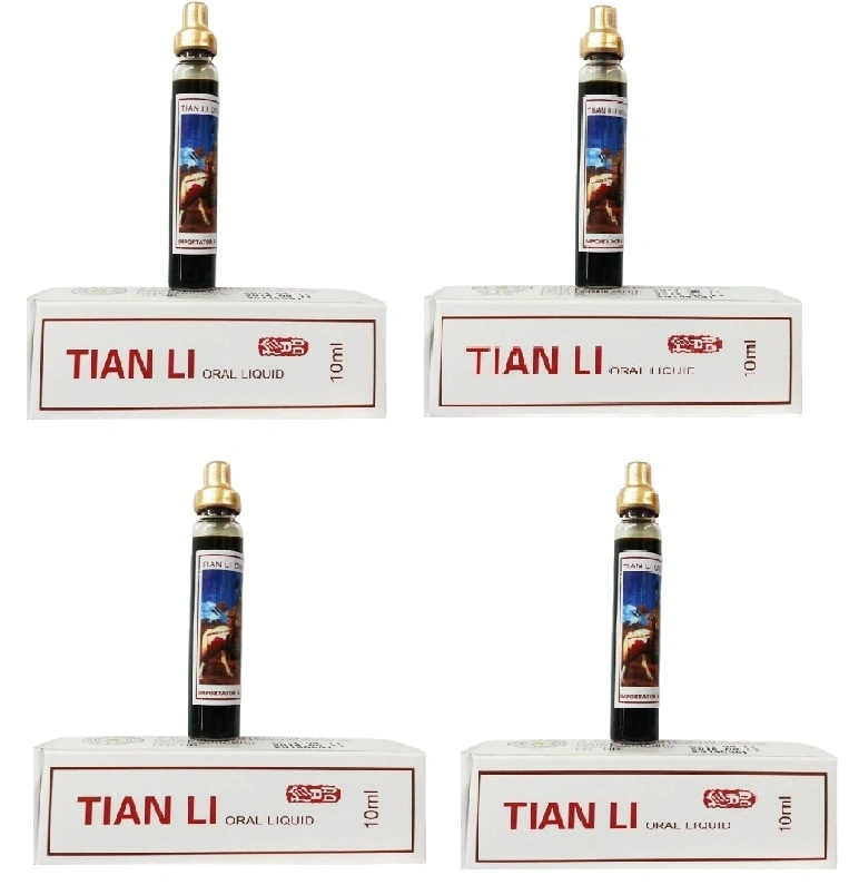 Set 4 Fiole TIANLI pentru Imbunatirea Potentei si Erectiei, 10 ml