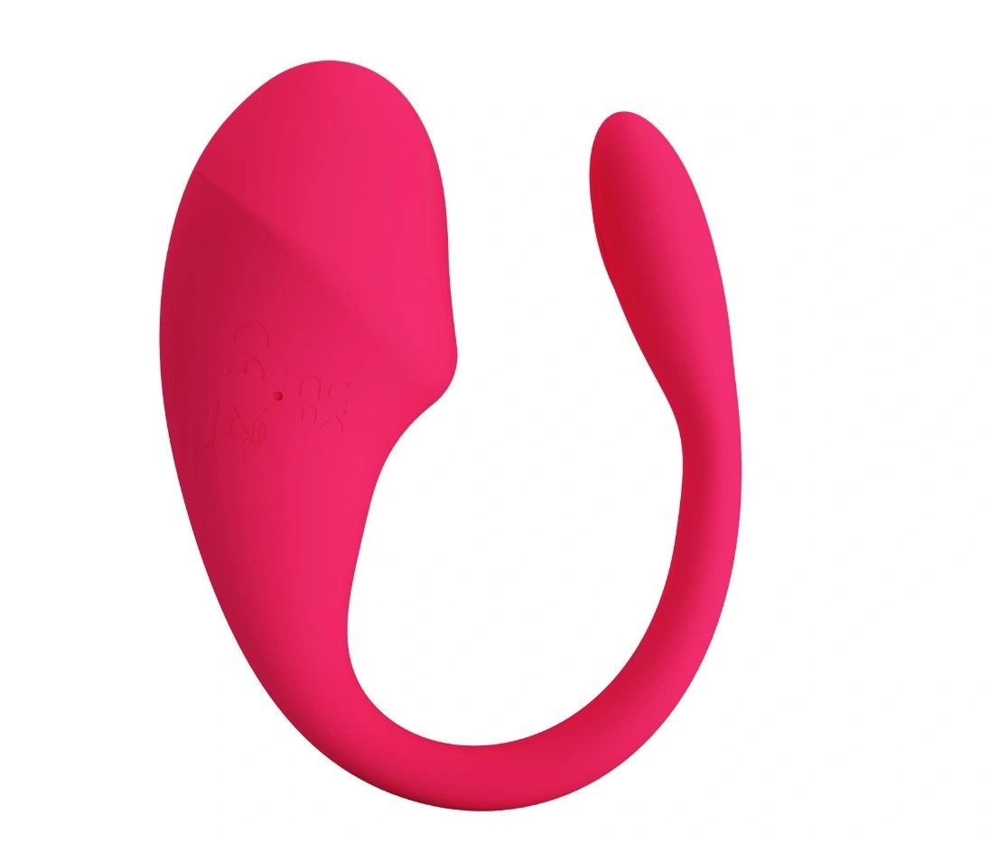 Ou Vibrator Thalia, Bluetooth Control, Aplicatie Mobila, Silicon, USB, Roz, #2, Erotic24.ro