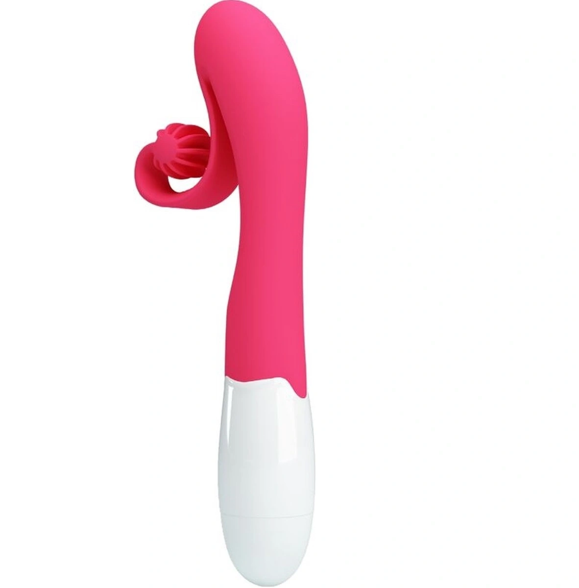 Vibrator Rabbit Snail Tatianna, 30 Moduri Vibratii, Silicon, Roz, 20 cm, #7, Erotic24.ro