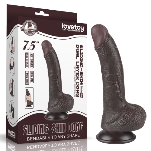 Dildo Realist Sliding-Skin, Ventuza Deta in SexShop KUR Romania