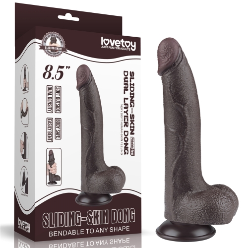 Dildo Realist Sliding-Skin, Ventuza Deta in SexShop KUR Romania