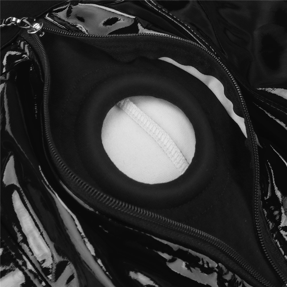 Boxeri Chic Strap-On Ingen Unisex, Wetlook, Negru, S/M, #9, Erotic24.ro