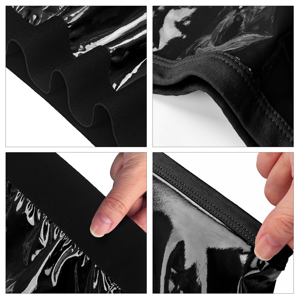 Boxeri Chic Strap-On Ingen Unisex, Wetlook, Negru, L/XL, #10, Erotic24.ro