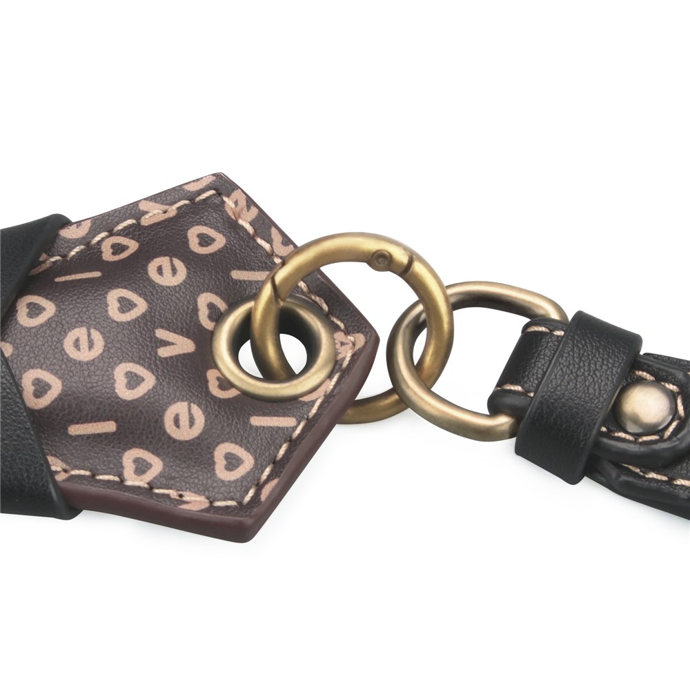 Padela Rebellion Reign Love Paddle, Maro/Negru, 56 cm, #8, Erotic24.ro