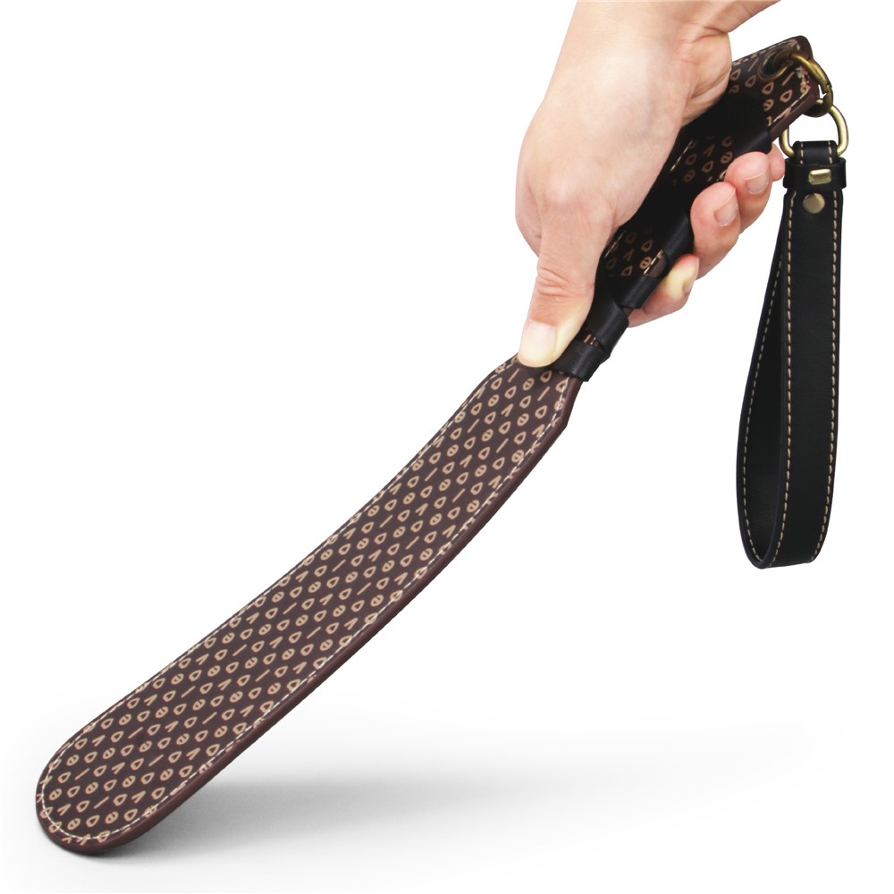 Padela Rebellion Reign Love Paddle, Maro/Negru, 56 cm, #4, Erotic24.ro