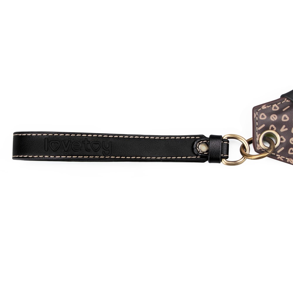 Padela Rebellion Reign Love Paddle, Maro/Negru, 56 cm, #9, Erotic24.ro