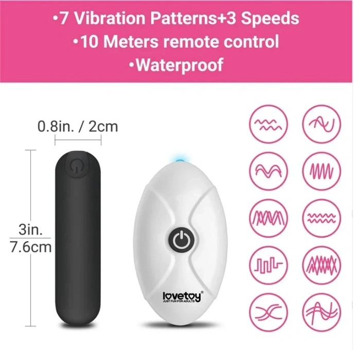 Bikini XL-XXL Imprimati LET'S VIBE and FUCK HARD cu Glont Vibrator, Remote Control, 10 Moduri Vibratii, USB, #6, Erotic24.ro