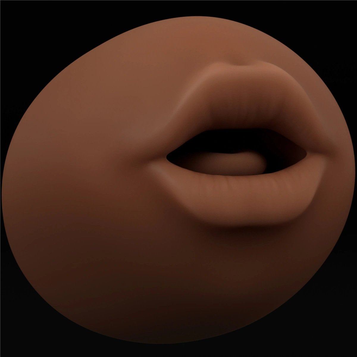 Masturbator Slider Double-Ended Vagin si Gura, TPE, Maro, #11, Erotic24.ro