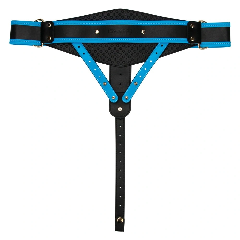 Set Strap-on INGEN Unisex, Silicon, L/XL/2XL, Natural, 21.4 cm, #6, Erotic24.ro