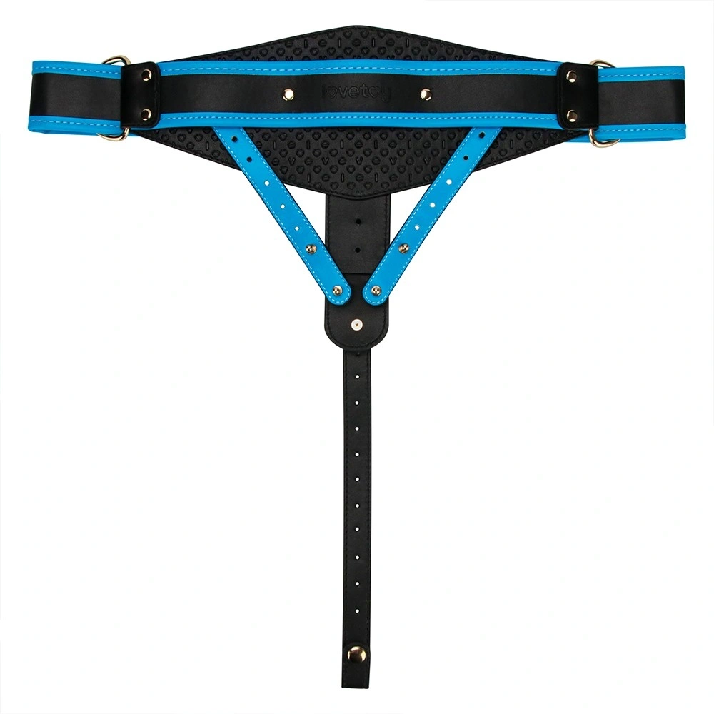 Set Strap-on INGEN Unisex, Silicon, XS/S/M, Negru, 22.9 cm, #8, Erotic24.ro