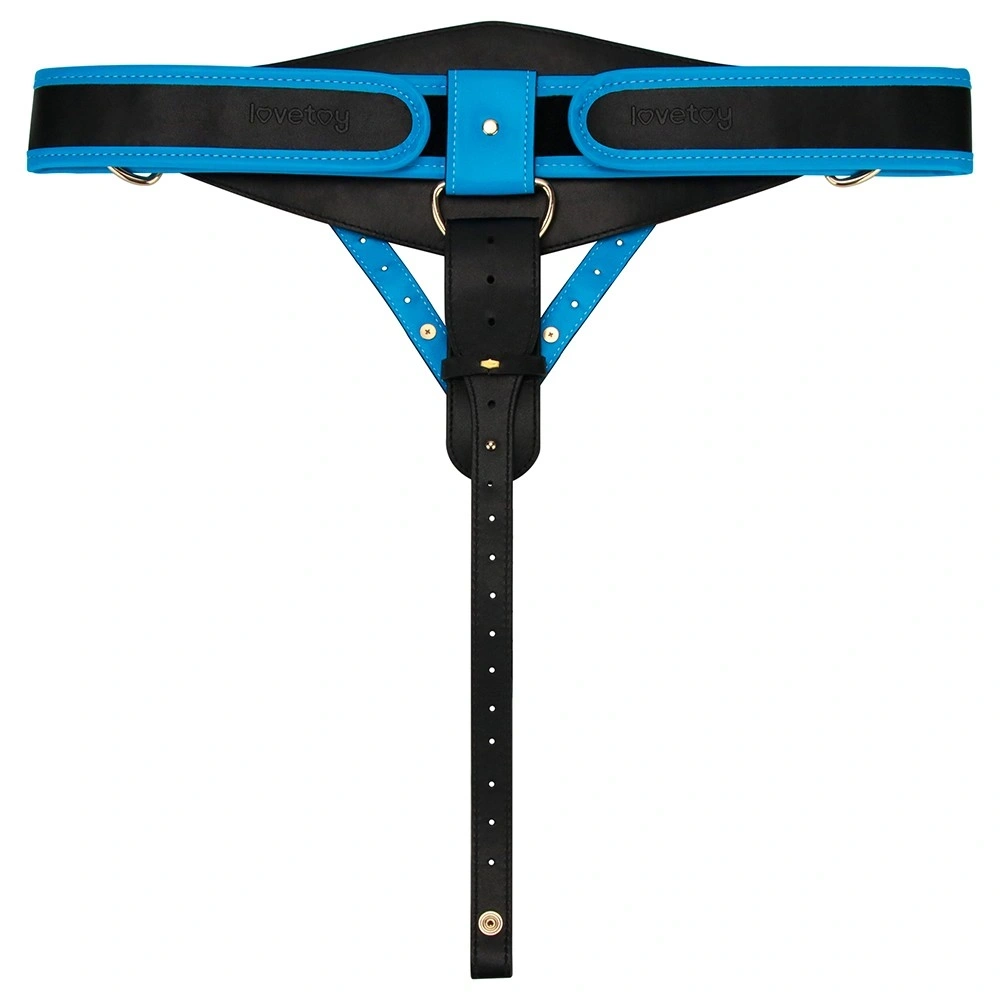 Set Strap-on INGEN Unisex, Silicon, L/XL/2XL, Negru, 22.9 cm, #8, Erotic24.ro