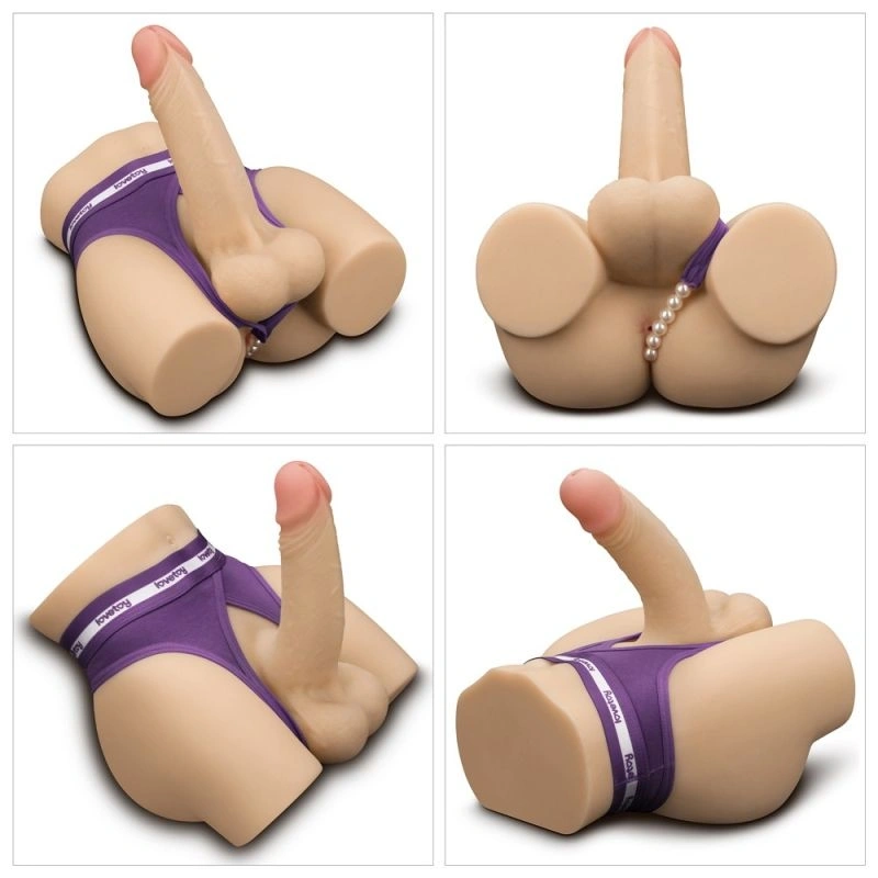 Masturbator Anus Streetgirls #14 cu Dildo Bendable, Natural, 3.4 kg, #2, Erotic24.ro